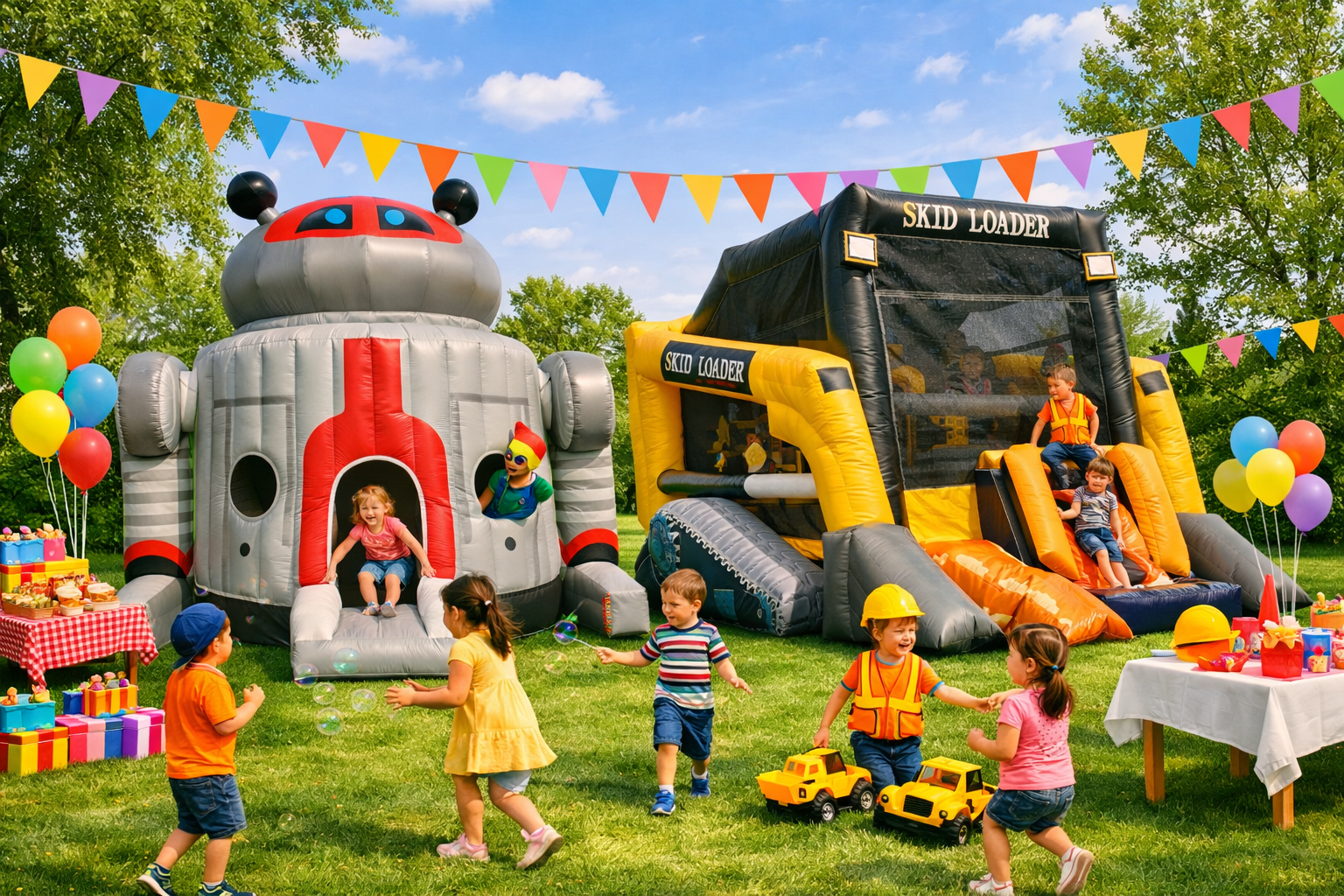 Robot & Dig & Dash Dozer Special